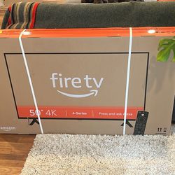 Amazon Fire TV 50” UHD 4K New
