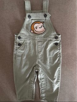 Curious George Overalls