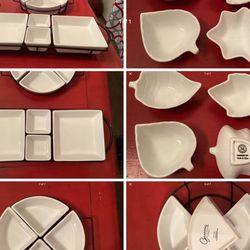 🐰🐣Easter Tableware-Gracious Dining-by Gibson, Serving Dishes + Martha Stewart cups. Read Post!