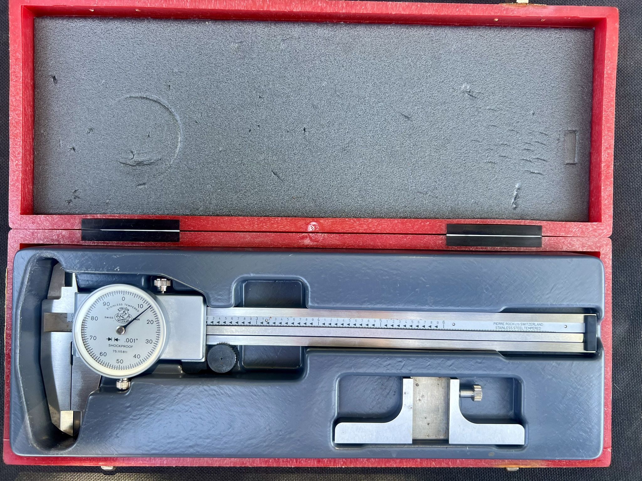 6” Etalon Dial Calipers Swiss Made
