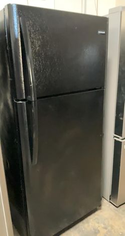 Frigidaire Top Mount Black Refrigerator
