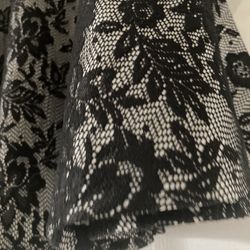 Altar D state Black Lace Optik Skirt