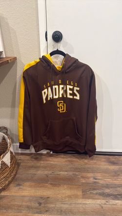 Padres Mens Sweater Hoodie  Sz L