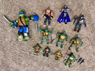 TMNT Teenage Mutant Ninja Turtles Lot