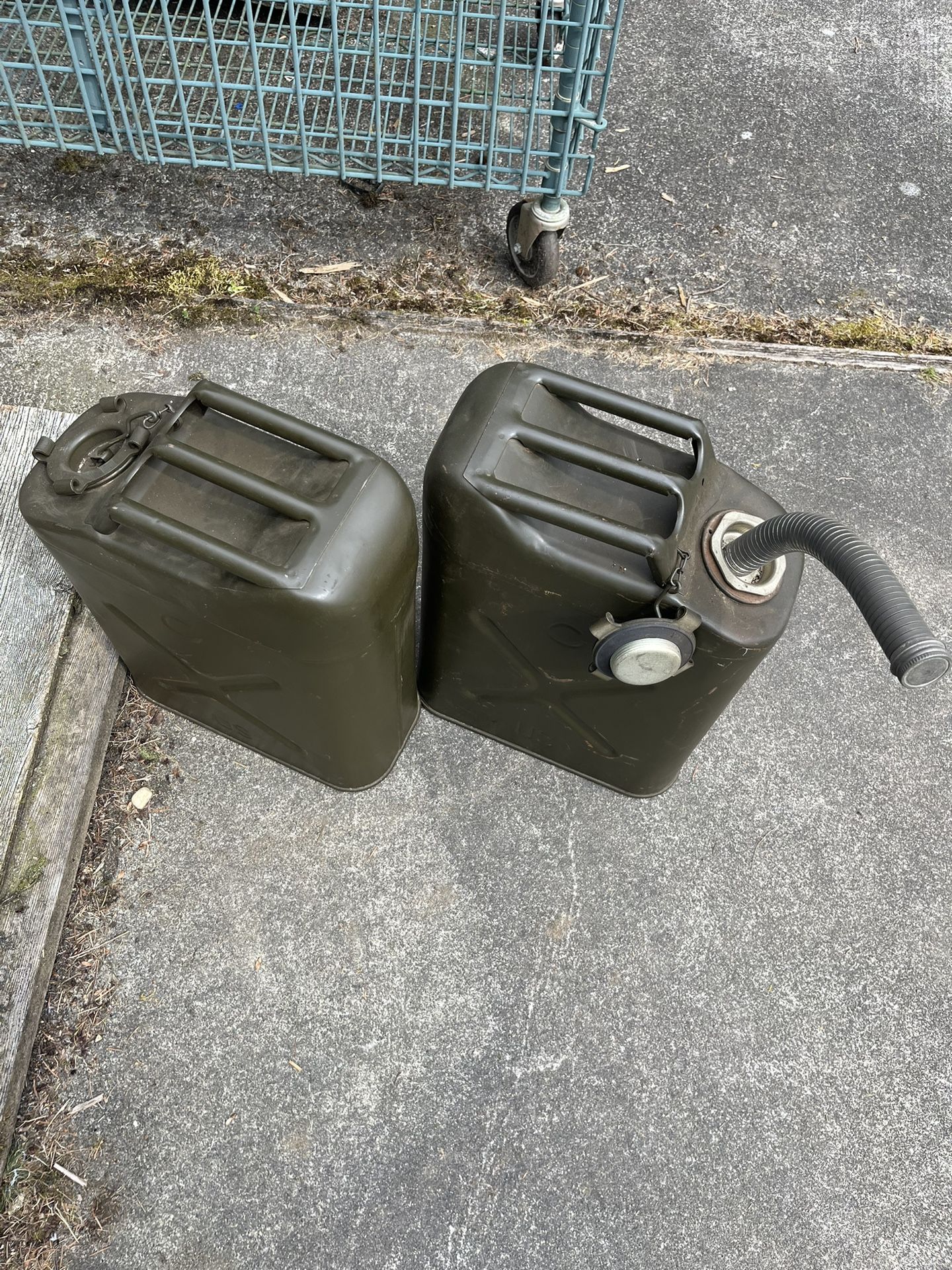 Military Gas Cans