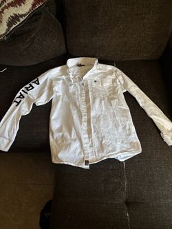 Ariat white long sleeve