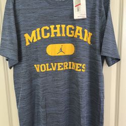 Jordan Brand Michigan Wolverines Shirt