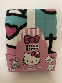 Hello Kitty Plush Weighted Blanket