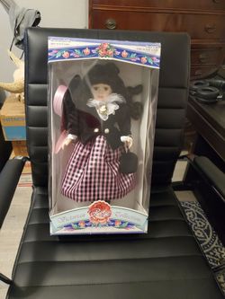Victorian Rose Genuine Porcelain Doll