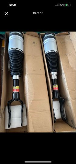 (2) Front Air Suspension Struts Fit 2011-2021 Jeep Grand Cherokee