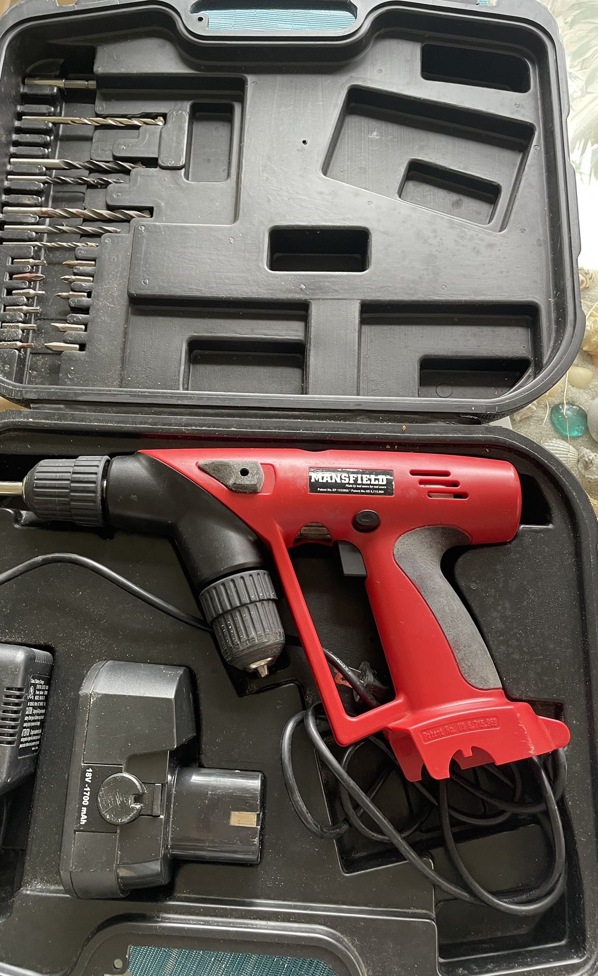 MANSFIELD DUAL HEAD CORDLESS DRILL