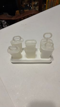 Vintage Tupperware ice cream holders