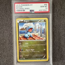 Pokemon Bagon 2015 Rare Skies PSA Mint 10 Rare