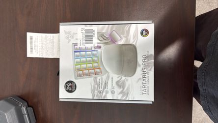 Razer Tartarus Pro Mercury White Gaming Keypad