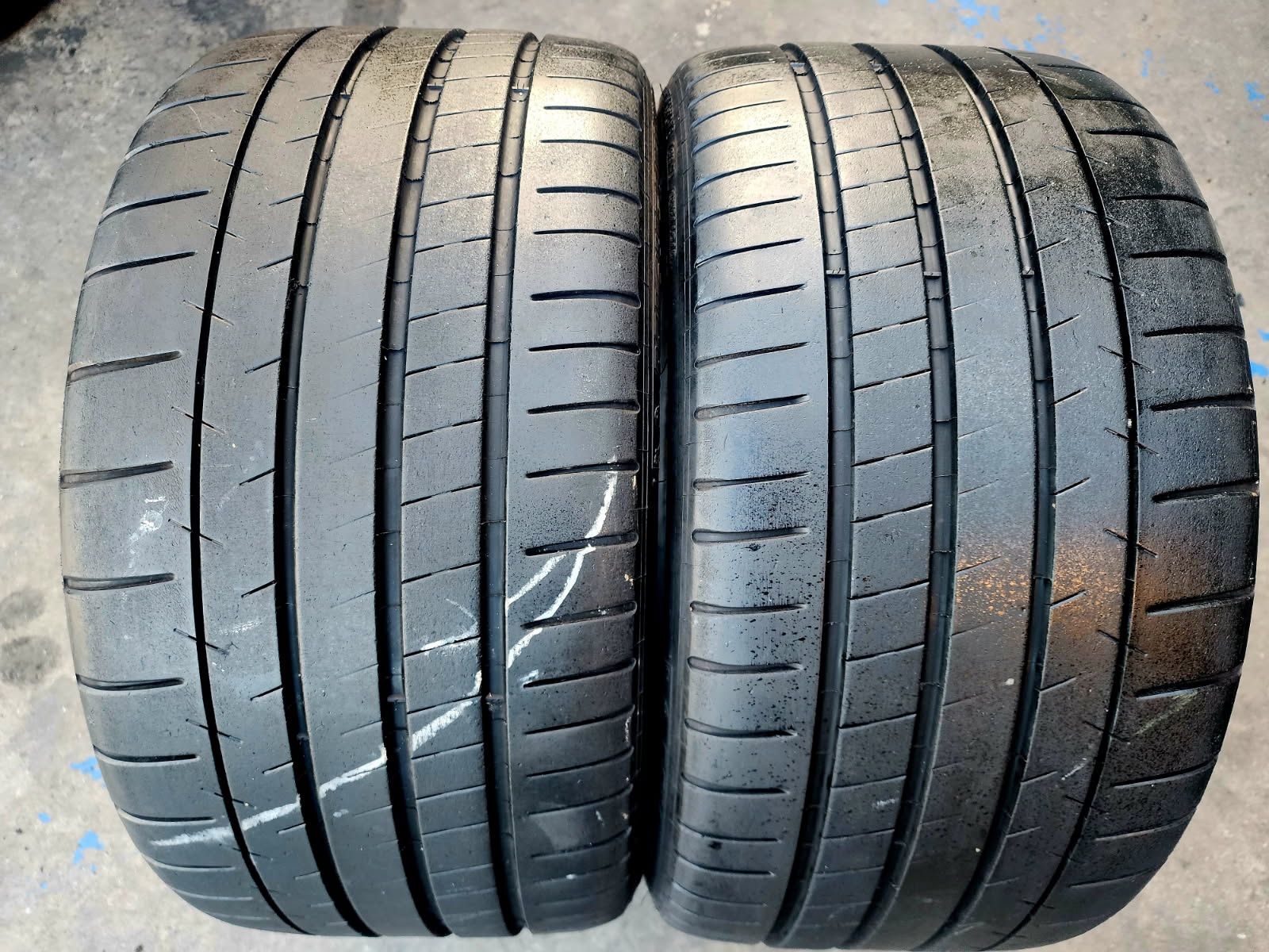 2 USED TIRES MICHELIN PILOT SUPER SPORT 275/35/18