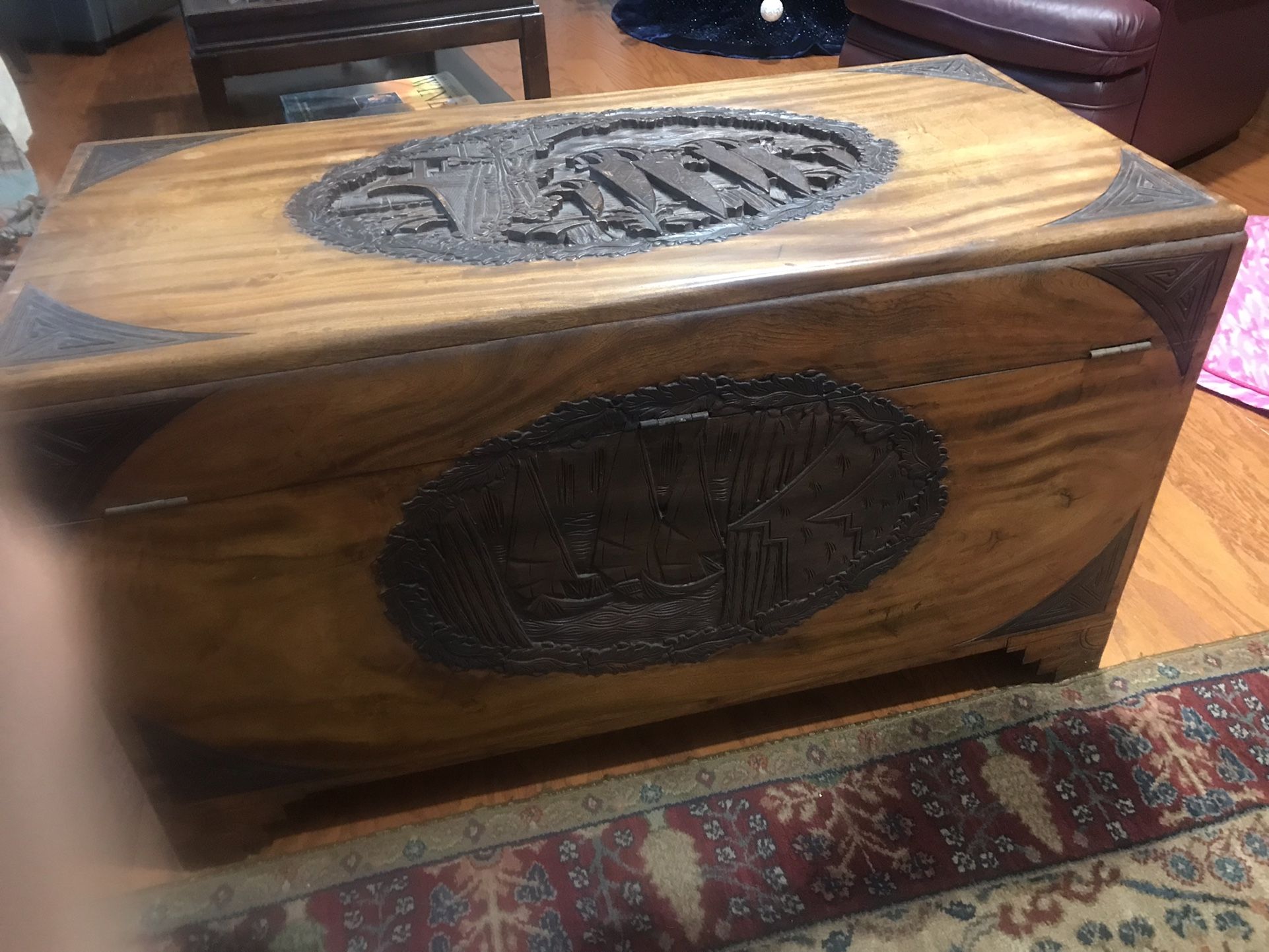 Antique Chinese Camphor Chest