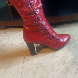 Knee-High High Heel Boots