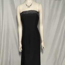 David’s Bridal Black Dress Women’s Size 4