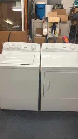 Hot point washer and dryer