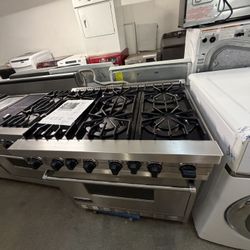 36” Viking Dual Fuel Range Stainless Steel 