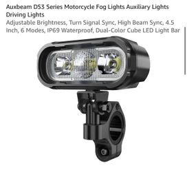 Auxbeam DS3 Motorcycle LED Auxiliary Fog Light