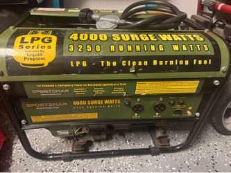 Powerful Sportsman LP Series Generator