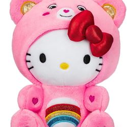 Hello Kitty Cheer Bear 8” Plush