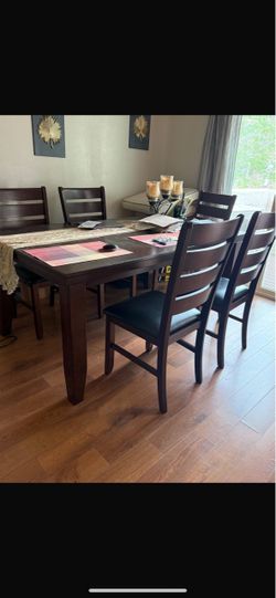 Dining Table With 6 Chairs