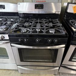 Kenmore Stainless steel 5 burner range stove 