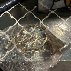 Metal French Horn Ornament