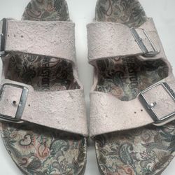Birkenstock Suede Flowers Size # 40