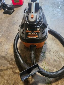 Ridgid vacuum