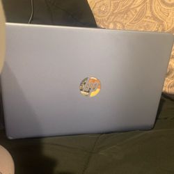 Hp intel touchscreen blue laptop