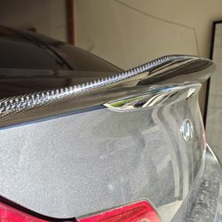 Carbon Fiber Trunk Lid Spoiler For Infiniti G37