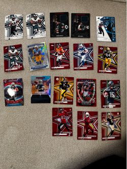 13 Panini Cards Rookies and Stars