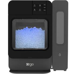 Orgo Sonic Countertop Ice Maker 💎 Nugget Ice | 33 lbs/Day | Sleek Black Design  
