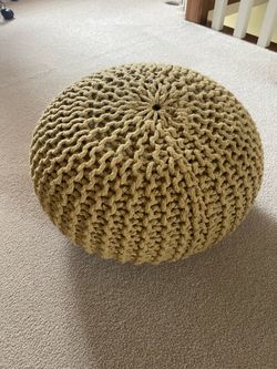 Round Ottoman by Highland Dunes