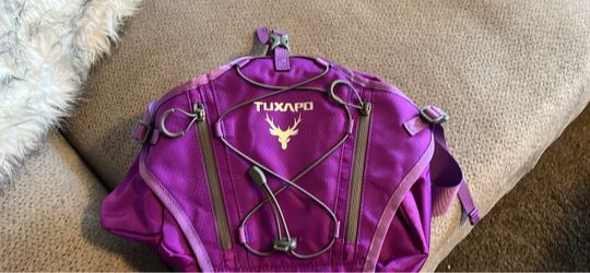 Fanny Pack for Men Purple Waist Bags large Running Packs