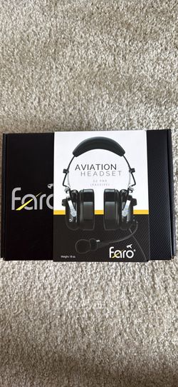Faro aviation headset