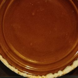 Antique Hull Company Glazed Dish Stoneware 