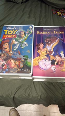 Disney VHS Lot – Toy Story & Beauty and the Beast