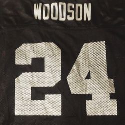 Vintage Charles Woodson Raiders Jersey
