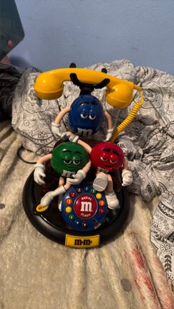 Vintage rare M&m telephone
