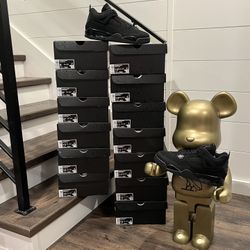 Jordan 4 Black Cat Size 8 9.5 10 11 11.5 5.5Y 7W 12 10.5 13