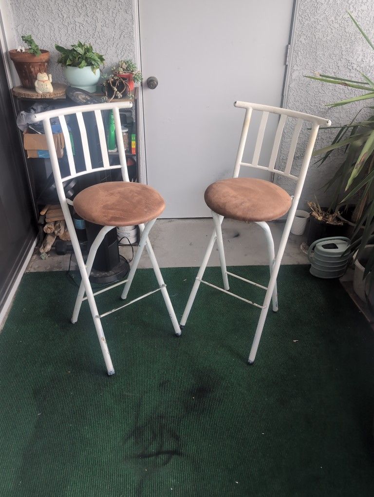 Folding Bar Chairs 