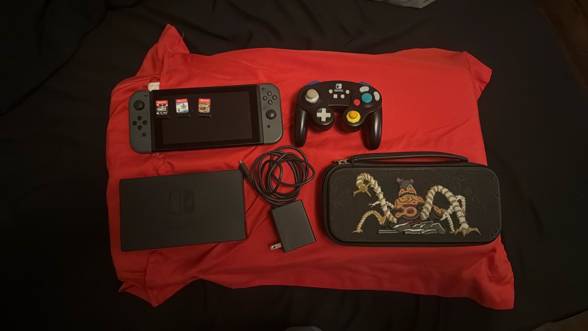 1st gen Nintendo Switch And Games