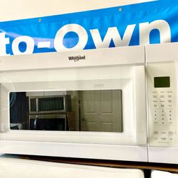 Over The Range Whirlpool Microwave 