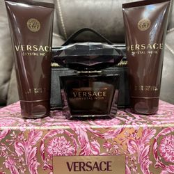 Versace Crystal Noir Perfume Set 