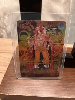 One Piece Card Game Gol D. Roger Holo Card