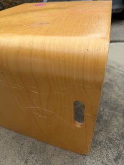 Montessori bench for toddlers/ painting station